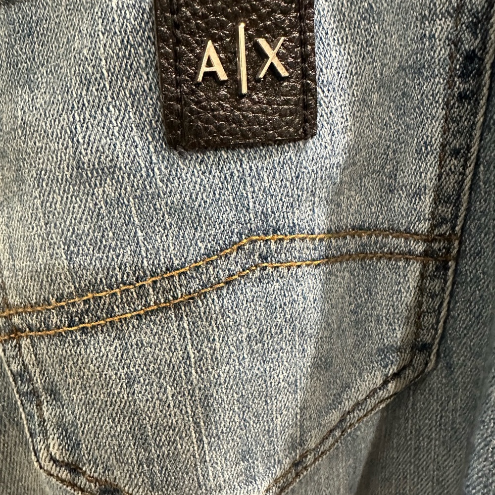 Armani Exchange Men's Jeans in Light Blue - Picture 4 of 8